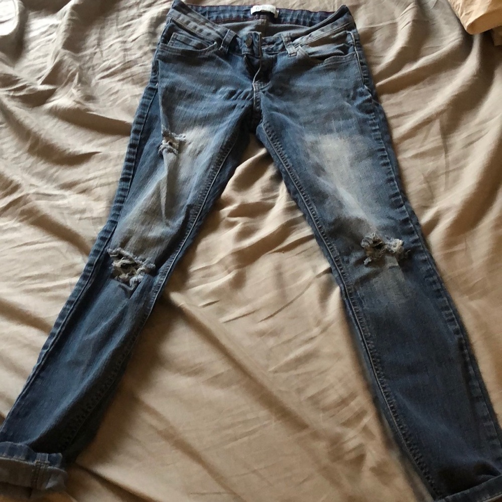 Crop jeans